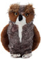 The Petting Zoo Great Horned Owl Stuffed Animal Plushie, Gifts for Kids, Wild Onez Wildlife Animals, Horned Owl Plush Toy 9 Inches