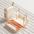 Travel Bottle Cleaner Kit, 7 in 1 Baby Travel Essential Silicone Brush Set, Nipple, Drying Rack, Straw, Organizer Case