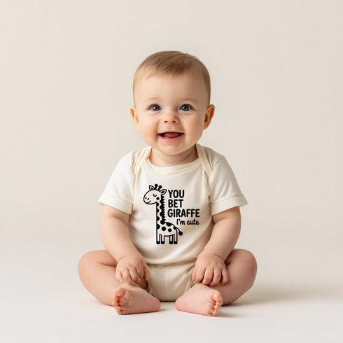cheerilulu Newborn Infant Baby Boys Girls Bodysuit, Unisex Short Sleeve Funny Romper Reveal Pregnancy Announcement