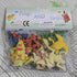 Kvvdi 12 Pcs 1.4 Inch Small Colorful Plastic Poison Dart Frogs, Rainforest Animals Frog Toys