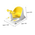 Setup Bath Seat Antislip Bathtub Chair for Newborns Safe Stable Support Construction Easy Bathing Aid