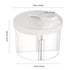 Accmor Baby Formula Dispenser On The Go, Non-Spill Rotating Four-Compartment Formula Container to Go, Milk Powder Kids