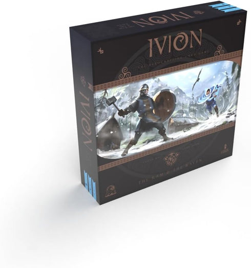APE Games: Ivion: The Ram & The Raven - Fantasy Fighting Deck-Building Board Game, Ages 13+, 2 Players