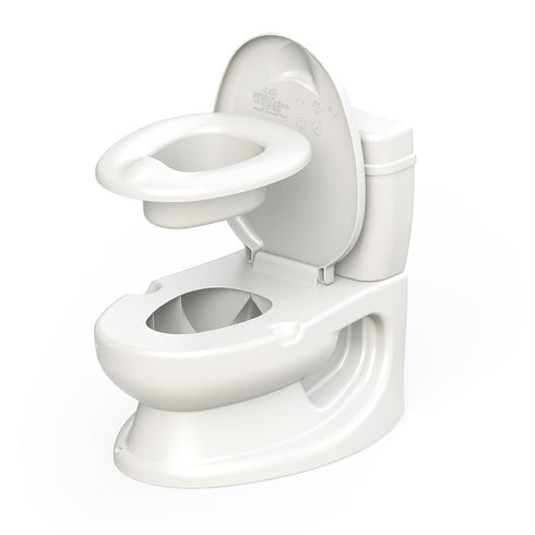 ToyLet Potty Training Toilet Seat | Toddler Potty Training with Comfy Seat Cover, Tank Storage & Paper Roll Holder |