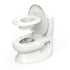 ToyLet Potty Training Toilet Seat | Toddler Potty Training with Comfy Seat Cover, Tank Storage & Paper Roll Holder |