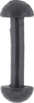 ApplianPar Replacement Leg Band Connectors for Vintage Figures Toys Black Rubber Pack of 10