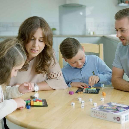 60000+ The Genius Square from The Happy Puzzle Company Game of The Year Award Winner, Solutions STEM Puzzle Game. Roll