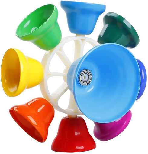 LANDTOM Orff Children's Percussion Instrument, Rainbow Diatonic Bells for Kids, Toddler Musical Learning Toys
