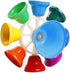LANDTOM Orff Children's Percussion Instrument, Rainbow Diatonic Bells for Kids, Toddler Musical Learning Toys