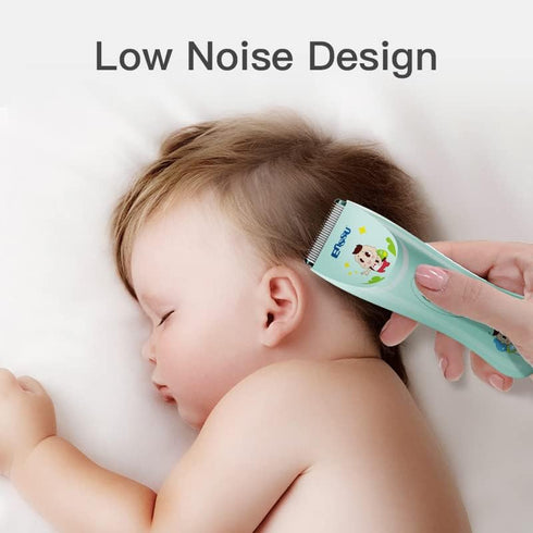 ENSSU Baby Hair Clippers - Lower Noise Haircut Trimmers for Children with Autism, Waterproof Hair Cutting Kits