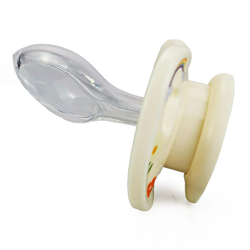 Cute Adult Pacifier with White Chicken Design