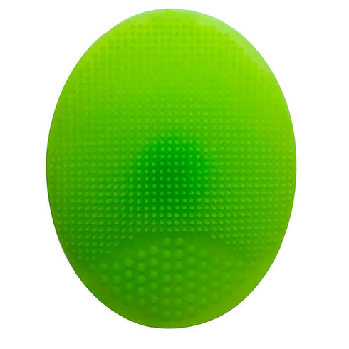 HUAYINGMEI Comb3pcs Baby Bath Brush, Baby Cradle Cap Brush, Silicone Massage Brush, Baby Comb, Children's (Green)