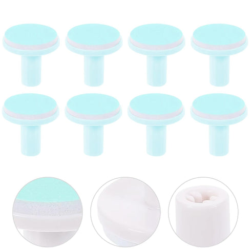 CNAFGBGG 24Pcs Trimmer Trimmer, Baby Nail File Replacement Heads, Plastic Baby Nail Replacement Pads for Standard