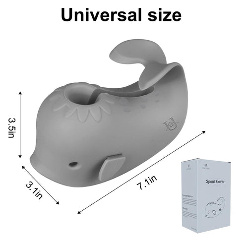 Bath Spout Cover, Faucet Cover Baby Protector Bath Tub Faucet Cover Protector for Kids, Silicone Bathtub Spout Cover