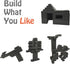 200 Piece Classic Building Bricks, 2x4 Building Blocks STEM Creative Toys in Dark Grey