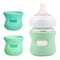 Marsify 2 Pack Silicone Sleeves Compatible with Philips Avent Glass Baby Bottles 4