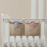 Yxinjy Bedside Hanging Bags Milk Bottle Bib-Storage Crib Organizer Baby Nappy-Dormitory Bed-Bunk Organizing Bag Nappy
