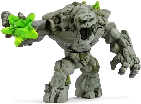 8" Set 7+ 70141 Schleich Eldrador Creatures - Stone Monster Toy with Crystal - Cool Movable Monster Action Figure