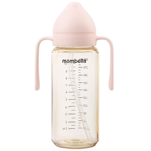 2 1 6 10oz, Mombella Classic in Baby Bottle & Straw Cup with Handle, PPSU Baby Bottles & Sippy Cup, Skinsoft Silicone