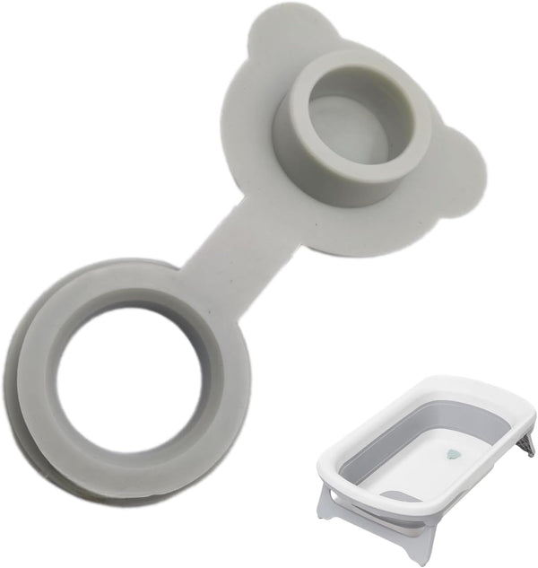 Bathtub Stoppers, Silicone Stopper Fits Most Baby Bathtubs, 5 Sizes of Bath Tub Plugs (1.2'' I.D.)