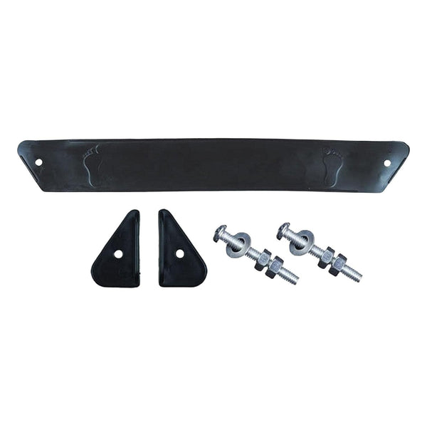 Adjustable Stroller Footrest Replacement Black Footboard for Babies, Pushchair Connectors, Strollers and Accessories