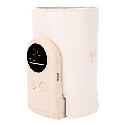 USB Rechargeable Baby Bottle Warmer with Insulated Sleeve, Portable Constant Temperature Milk