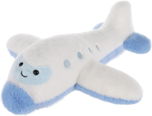 12.5 Inches Fluffy Comfort Plane Stuffed Animal Toy for Kids