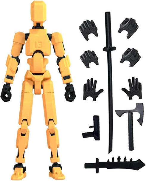 Schythely Titan T13 Action Figures Set -(Assembly Required) Robot Action Figure Fidget Toys