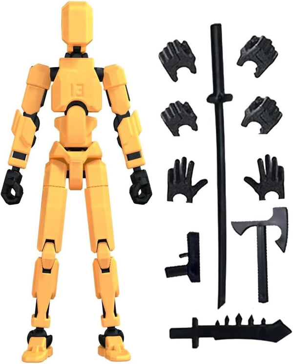 Schythely Titan T13 Action Figures Set -(Assembly Required) Robot Action Figure Fidget Toys