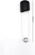 yueton 50pcs Black Plastic Head Baby Safety Pins, Safety Locking Baby Cloth Diaper Pins