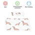 Culclendy Doxie Swaddle Sack for Newborn, Dachshund Cocoon, Weiner Dog Swaddle with Headband, Boy Sleep Sack, Baby Boy
