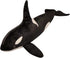 FRANKIEZHOU Giant Orca Stuffed Animal - Lifelike 27.6" Plush Killer Whale, Cuddly Toy for Boys and Girls