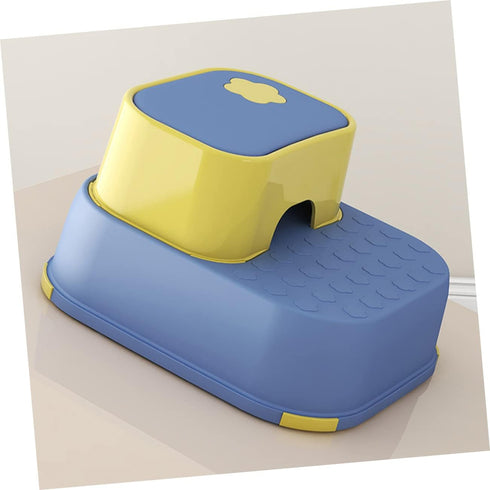 Vaguelly Boys and Girls Step Stool for Potty Training Non-Slip Dual-Layer Toddler Foot Stool Heavy-Duty Bathroom Safety
