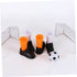 jojofuny 3 Sets Family Finger Soccer Game - Funny Table Football Toys for Kids - Plastic Game Board