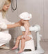 Generic Multi-Mode Baby Standing Bath Aid with Adjustable Height, Parent-Child Interaction Support, Standing Bath