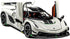 Toy Cars Model Koenigsegg Jesko, 1/24 White Alloy Die-cast Vehicle with Sound and Light