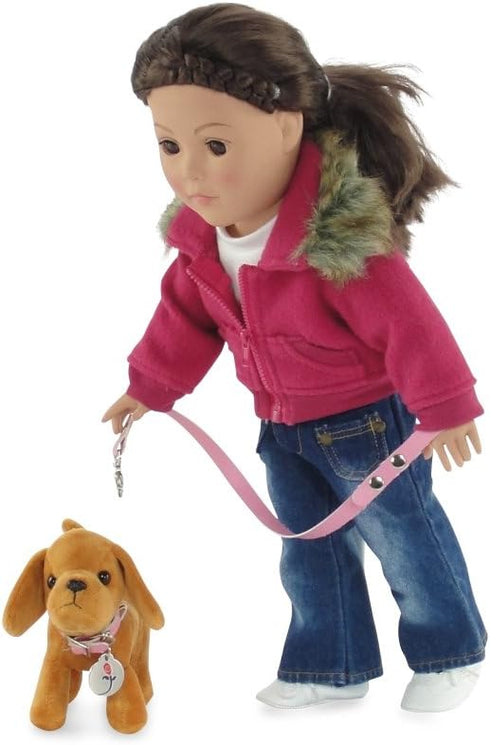 Emily Rose Pets Toy Puppy Set for Kids - Toy Dog Playset for 3+ Year Old Girls Boys, Gifts for Age 4-5