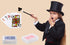 2.5" Inches (Pack 36) The Dreidel Company Mini Playing Cards Deck, Small Casino Card Games for Kids, Magic Party Favor