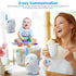 Portable Two-Way Audio Baby Monitor with USB Charging