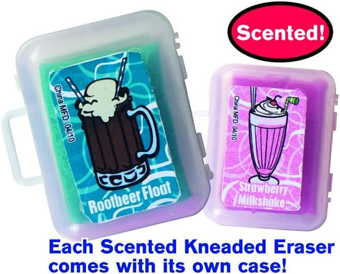 Raymond Geddes 68122 Snack Attack Scented Erasers, Assorted (Pack of 36)