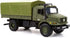 Ailejia Classic Military Diecast Transport Trucks Green Retro Army Utility Car Toy Model Gift for Kids