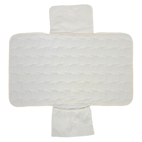 KOMBIUDA Portable Foldable Waterproof Diaper Changing Pad for Newborns and Infants, Cotton