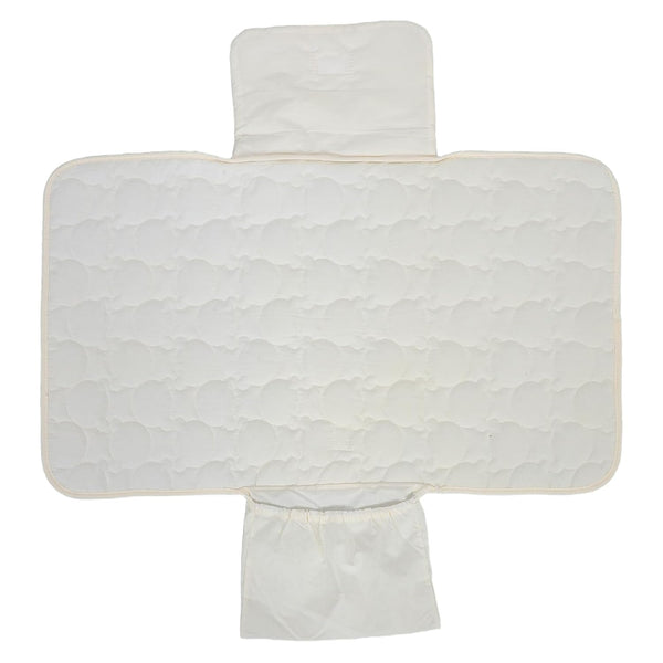 KOMBIUDA Portable Foldable Waterproof Diaper Changing Pad for Newborns and Infants, Cotton