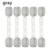 Generic (3 Pack) 3 (Pack 1)) Child Safety Strap Locks Baby Locks for Cabinets and Drawers, Toilet, Fridge & More.