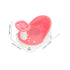 Toyvian Suction Cups Bath Seat Comfortable Non Slip Bath Chair with Quick Drainage System Portable Design for Home