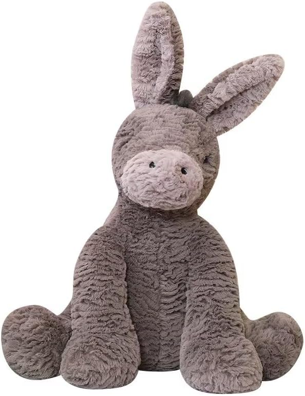 DHXSTSM Donkey Stuffed Animal,Stuffed Donkey Plush Toy -15.7 Inches