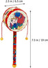 Toddmomy Baby Tots Wooden Monkey Drums Rattle, Musical Toys for Infants