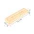 Unomor Pregnancy Test Box Lid Wooden Elegant Keepsake Case for Announcement Storage for Female Trinket Box for Newborn
