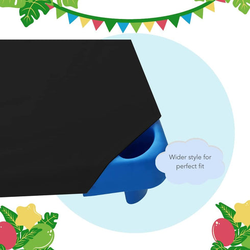 Pack 6 (22" 40) 22 40 Inch Cot Sheets for Toddler and Preschool - Daycare/Pre-School Cot Sheet - Corner Elastic Loops