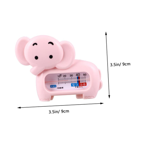 LOLIPPYY 2pcs Elephant Bath Water Thermometer Adorable Cartoon Design for Safety Measurement Bathtub Durable